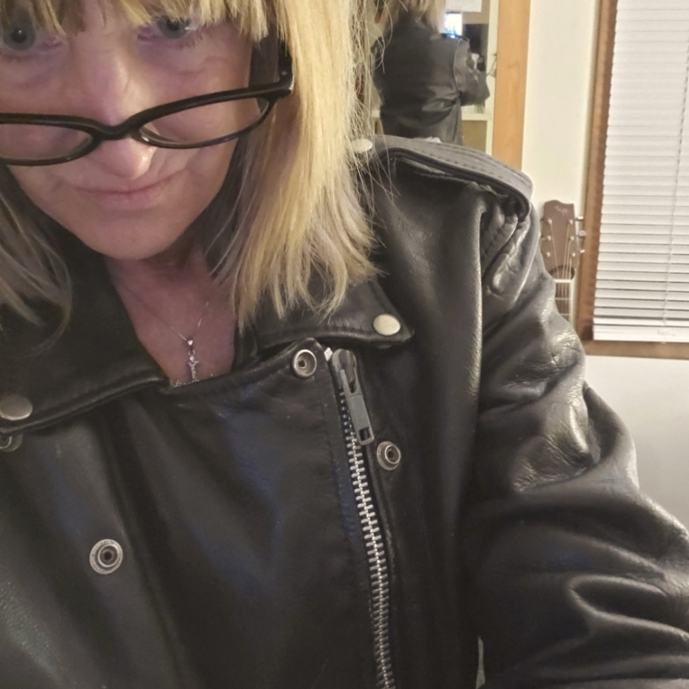 Leather jacket